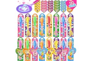 Joycover Valentines Day Gifts for Kids, 24 Pack Invisible Ink Pen, Valentine Birthday Party Favors, Goody Bag Fillers Stuffers, Classroom Rewards Prizes for Students, Christmas Gift for Boys Girls