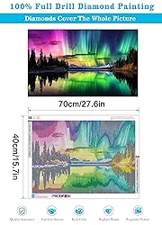 Meothan Northern Lights Diamond Painting Kits for