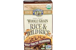 Lundberg Family Farms, Rice Whole Grain With Wild Porcini Mushrooms Organic, 6 Ounce