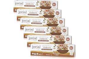 Jovial Einkorn 100% Organic Whole Grain Spaghetti - Einkorn Pasta, High Protein, Non-GMO, USDA Certified Organic, Lower Carb, Delicious Pasta Made in Italy - 12 Oz, 6 Pack