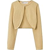 BlackButterfly Kids Long Sleeve Sparkle Cardigan Childrens Girls Shrug
