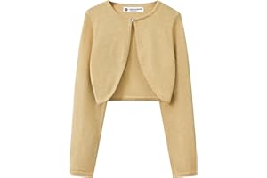 BlackButterfly Kids Long Sleeve Sparkle Cardigan Childrens Girls Shrug