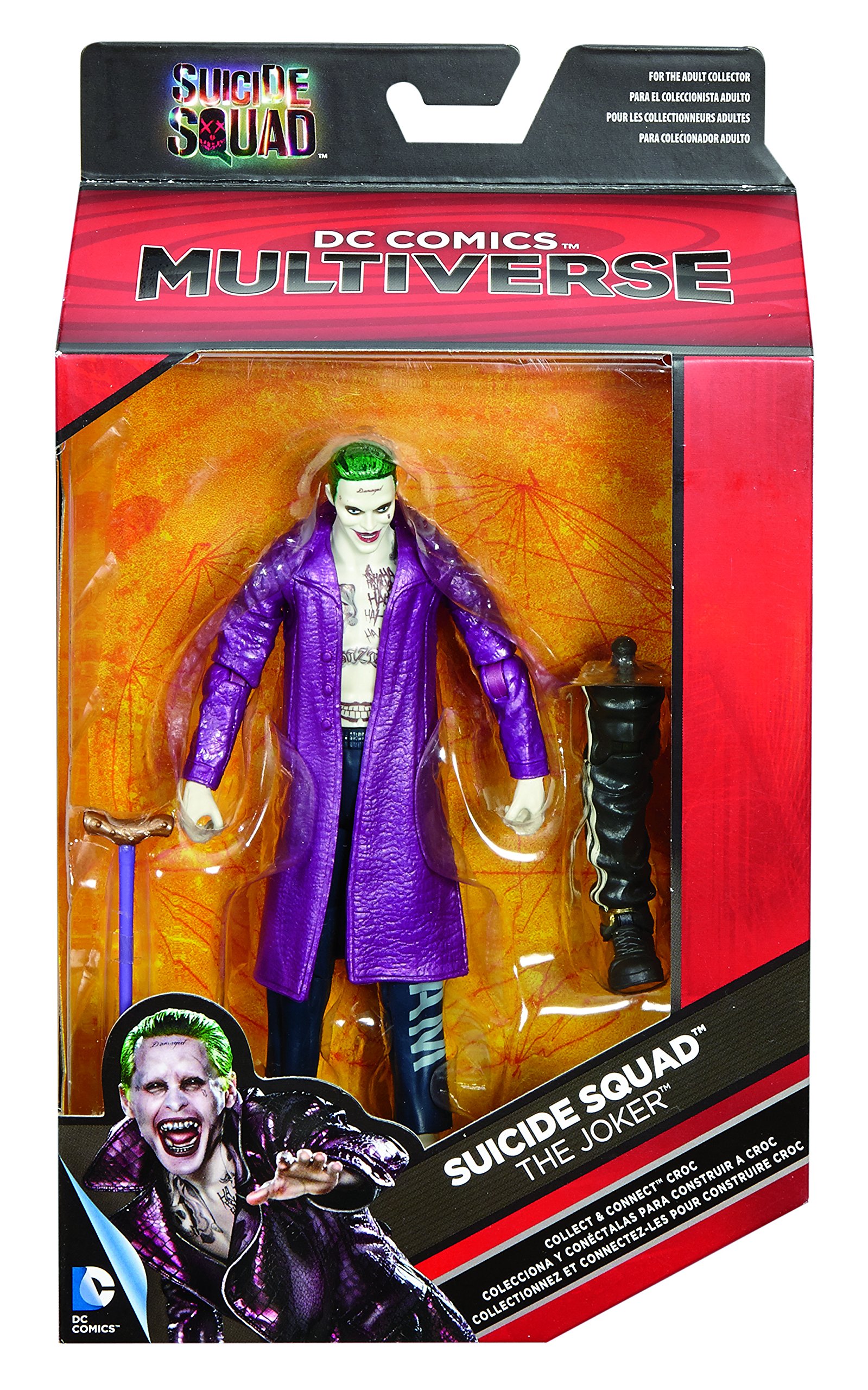 Mattel DC Comics Multiverse Suicide Squad 6" Figure, Joker Buy Online