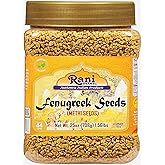 Rani Fenugreek (Methi) Seeds Whole 25oz (1.56lbs) 708g PET Jar, Trigonella foenum graecum ~ All Natural | Vegan | Gluten Frie