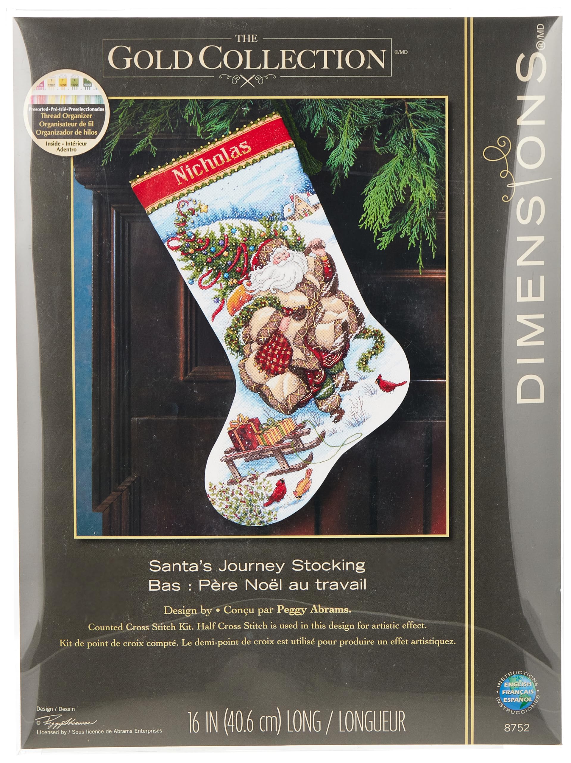 DIMENSIONS 8752 Santas Journey, Multi-Colour — image 1