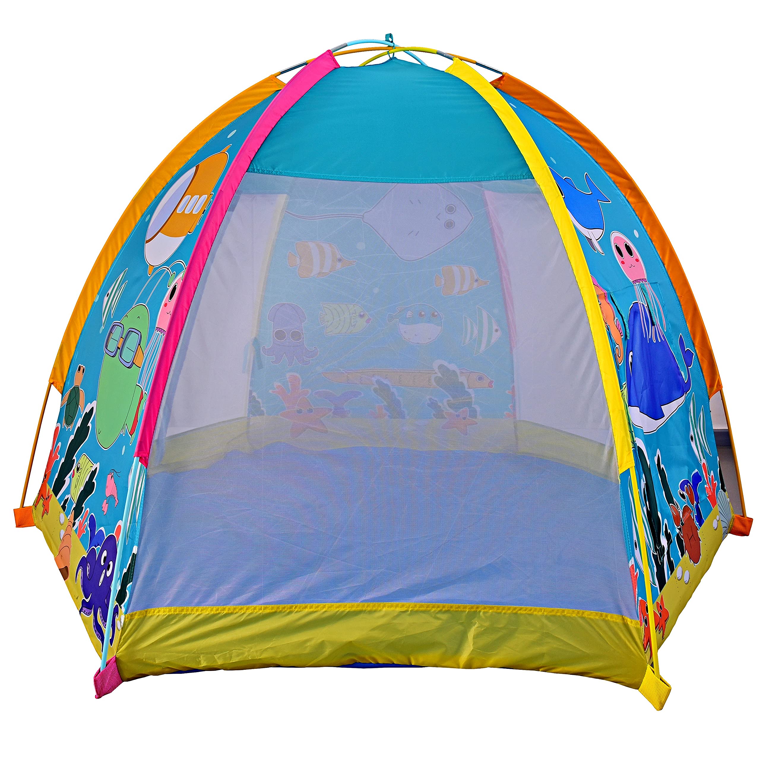 NARMAY® Play Tent Ocean World Dome Tent for Kids Indoor/Outdoor Joy - 72 x 60 x 42 inch