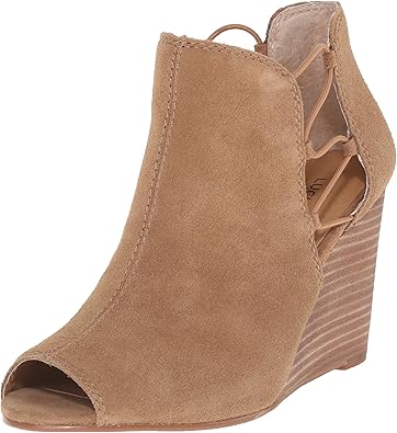lucky brand open toe ankle boots