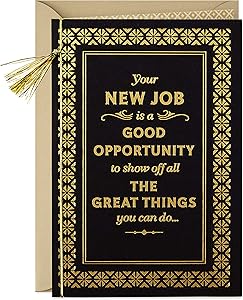 Hallmark Congratulations New Job Card (Great Things)