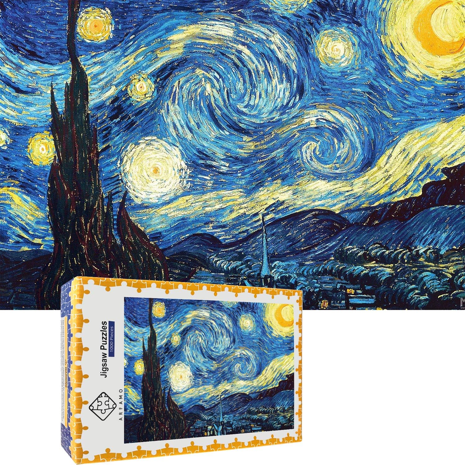 Autumn Painting Arfamo Games Jigsaw Puzzles 1000 Pieces For Adults Large Puzzle Game Toys Gift Paper Outeck Puzzles Vintage Paintings Landscape Jigsaw Puzzle Toys Games Puzzles Alpharise Co Jp