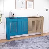 Vida Designs Chelsea Radiator Cover Unfinished Adjustable H82xW140-204xD20.5cm view 2