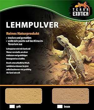 Lehmpulver - gelb 5 kg