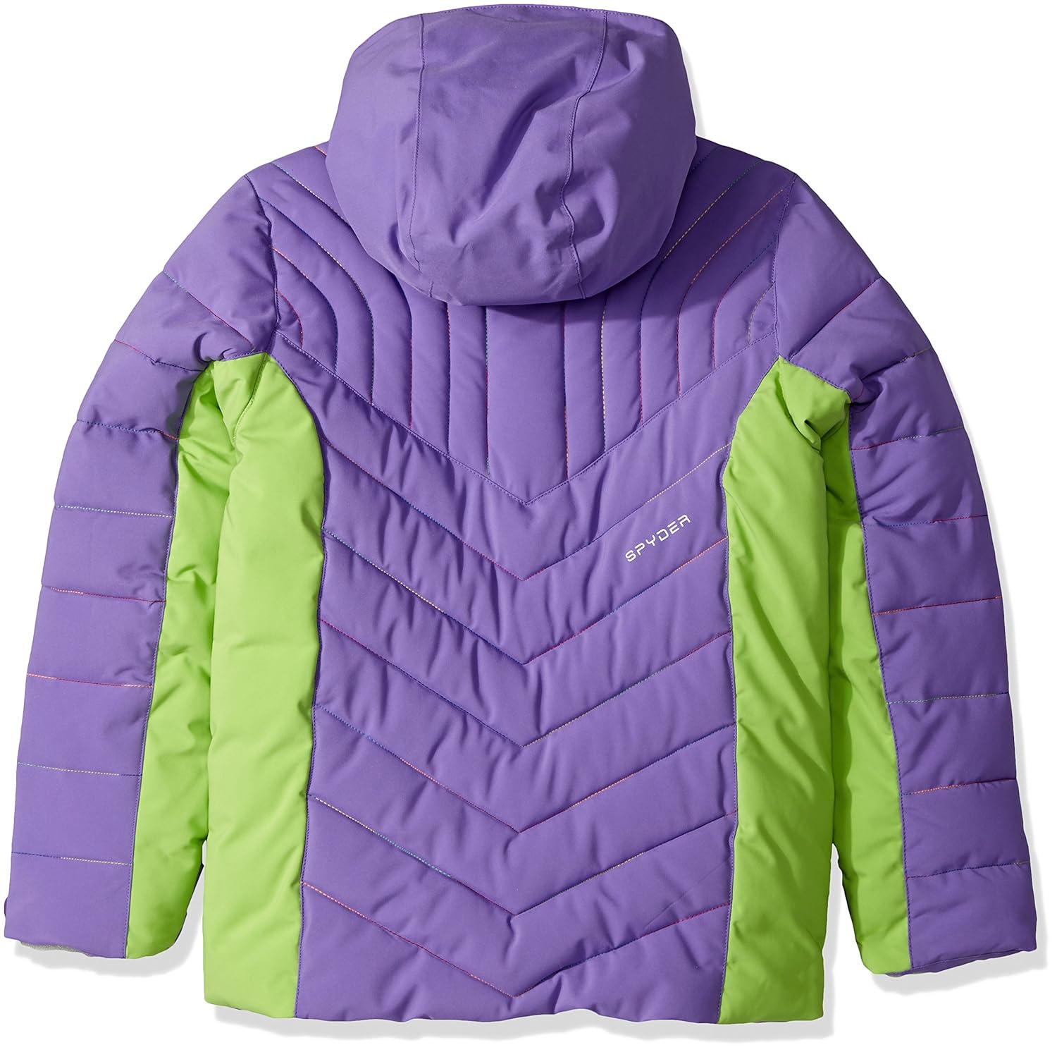 Spyder Chaqueta de Las niñas en microondas, niña, Color Iris/Fresh ...