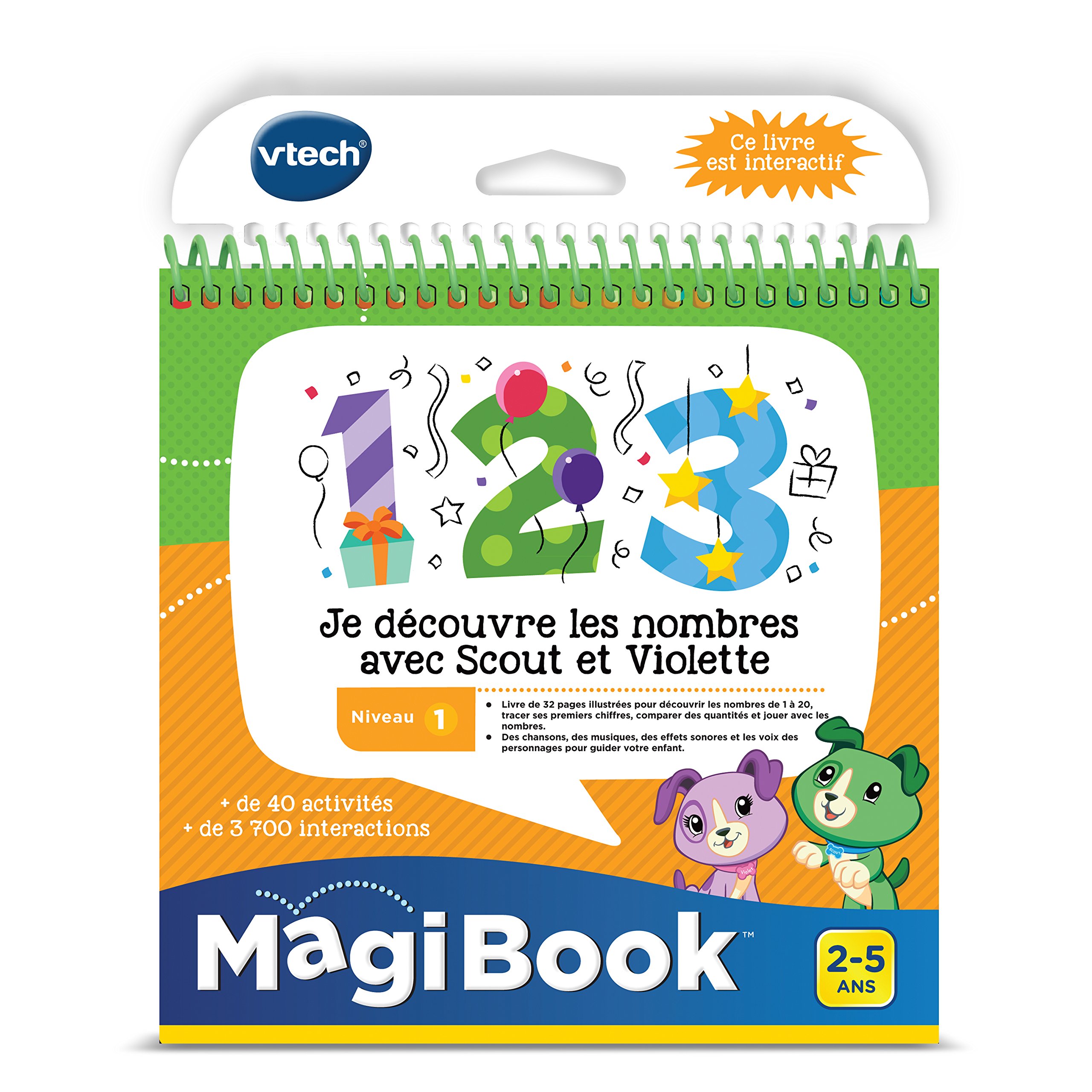 Magibook – Je Dévre les Numbres with Scout and Violet [French Version]