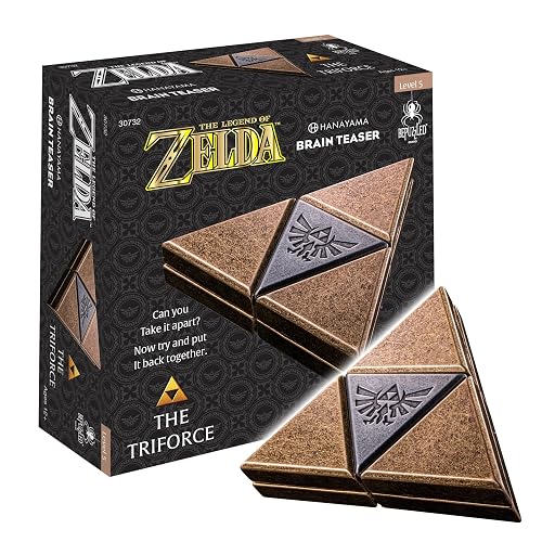 BePuzzled, Legend of Zelda Triforce Hanayama Cast Brain Teaser Mensa