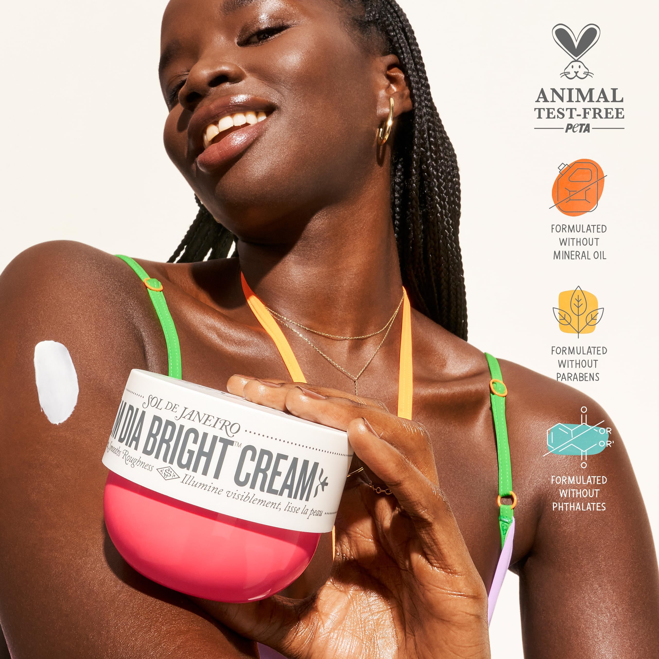 Sol de Janeiro Visibly Brightening and Smoothing Bom Dia AHA Body Cream