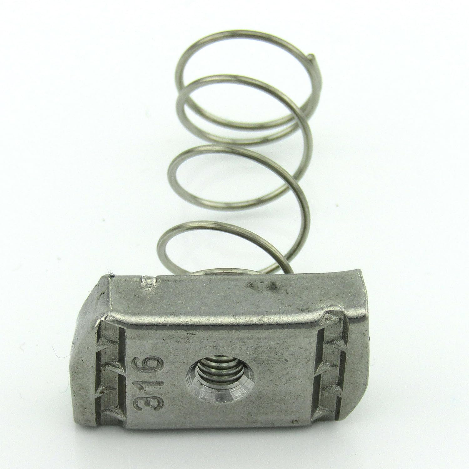 6mm Spring Nut 316 S/S (100 per Box) Industrial & Scientific