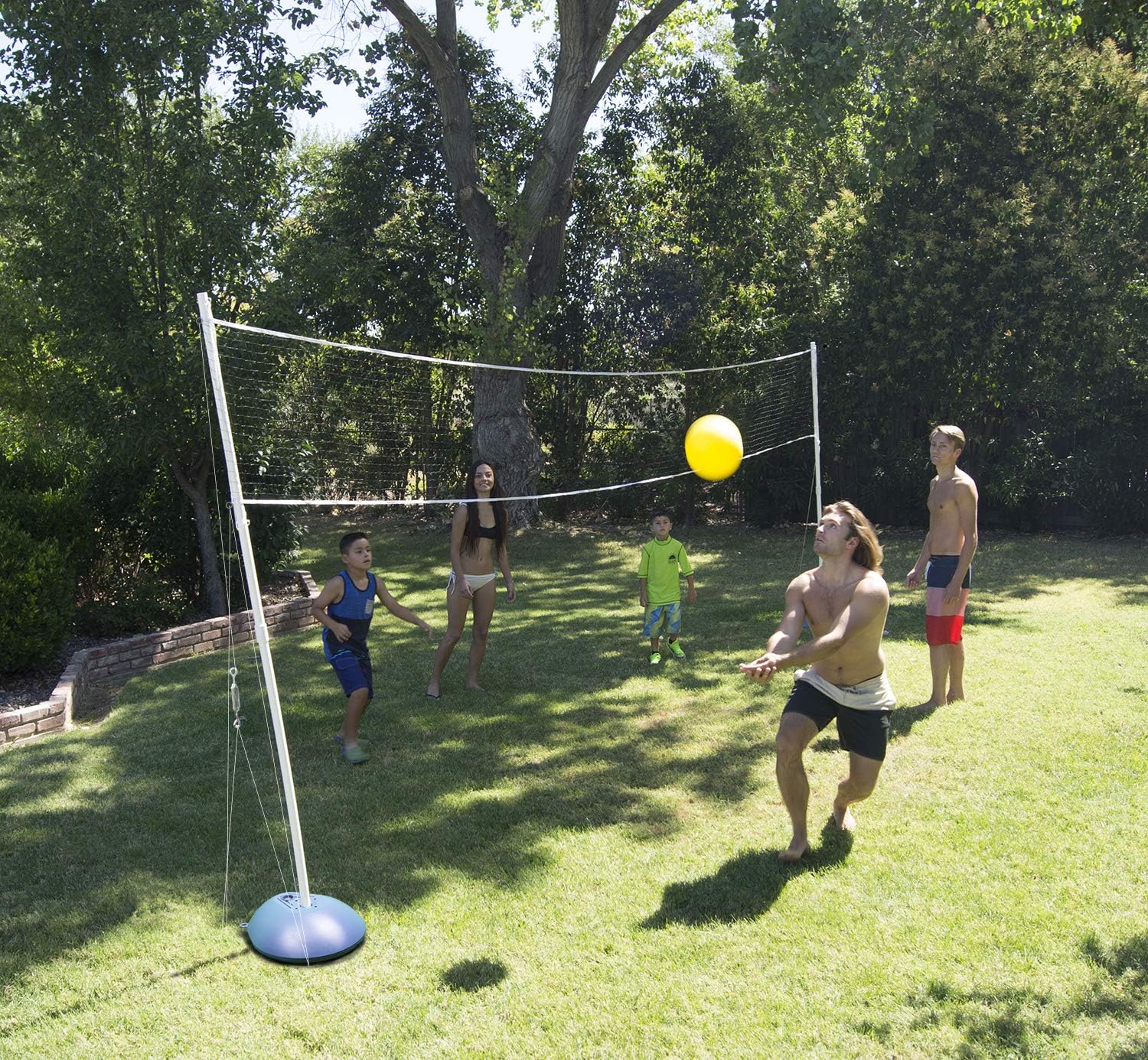 Poolmaster Across In Ground Swimming Pool Volleyball Pool Game: Toys & Games