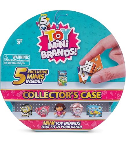 Zuru - Mini Brands - 5 Capsules Surprises - Plus De 70 Miniatures De Marques Célèbres à Collectionner