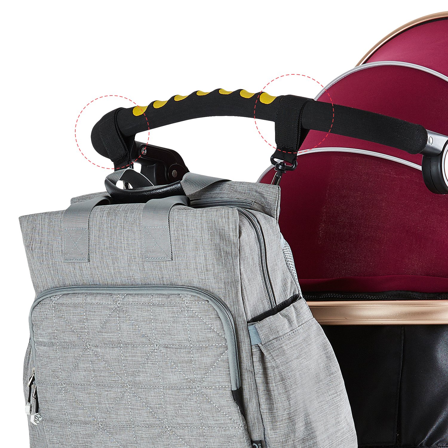 soho kenneth diaper bag