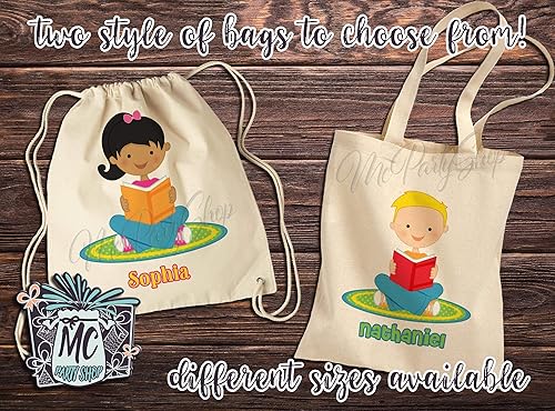 personalized tote bags for toddlers
