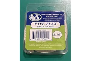 WESTERN PACIFIC TRADING Flax Packing w/Teflon -3/16''