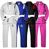 Ashes Sports IBJJF Ultra Light BJJ Brazilian Jiu Jitsu Gi for Kids with Preshrunk Fabric and Free Belt