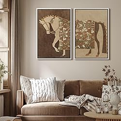 MUDECOR Framed Canvas Print Wall Art Set Vintage