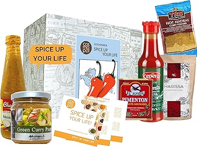 Caja de regalo de comida picante 