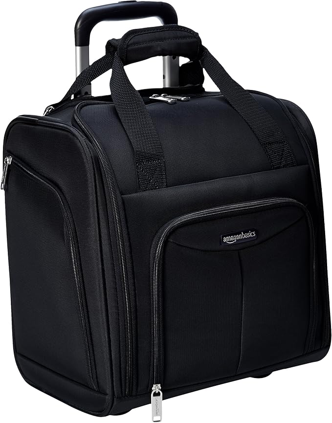 amazonbasics carry on luggage review