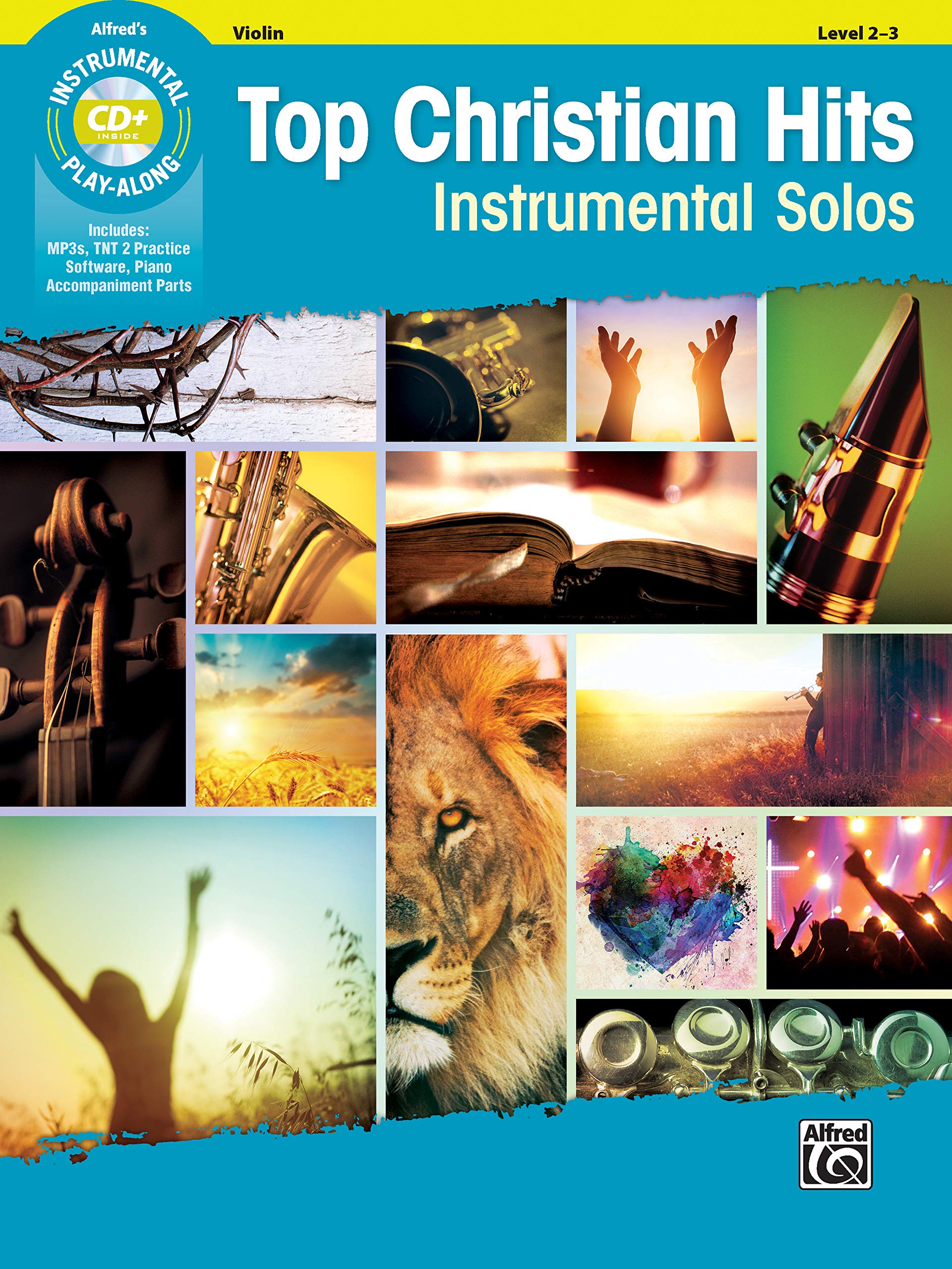 Top Christian Hits Instrumental Solos For Strings Violin Book