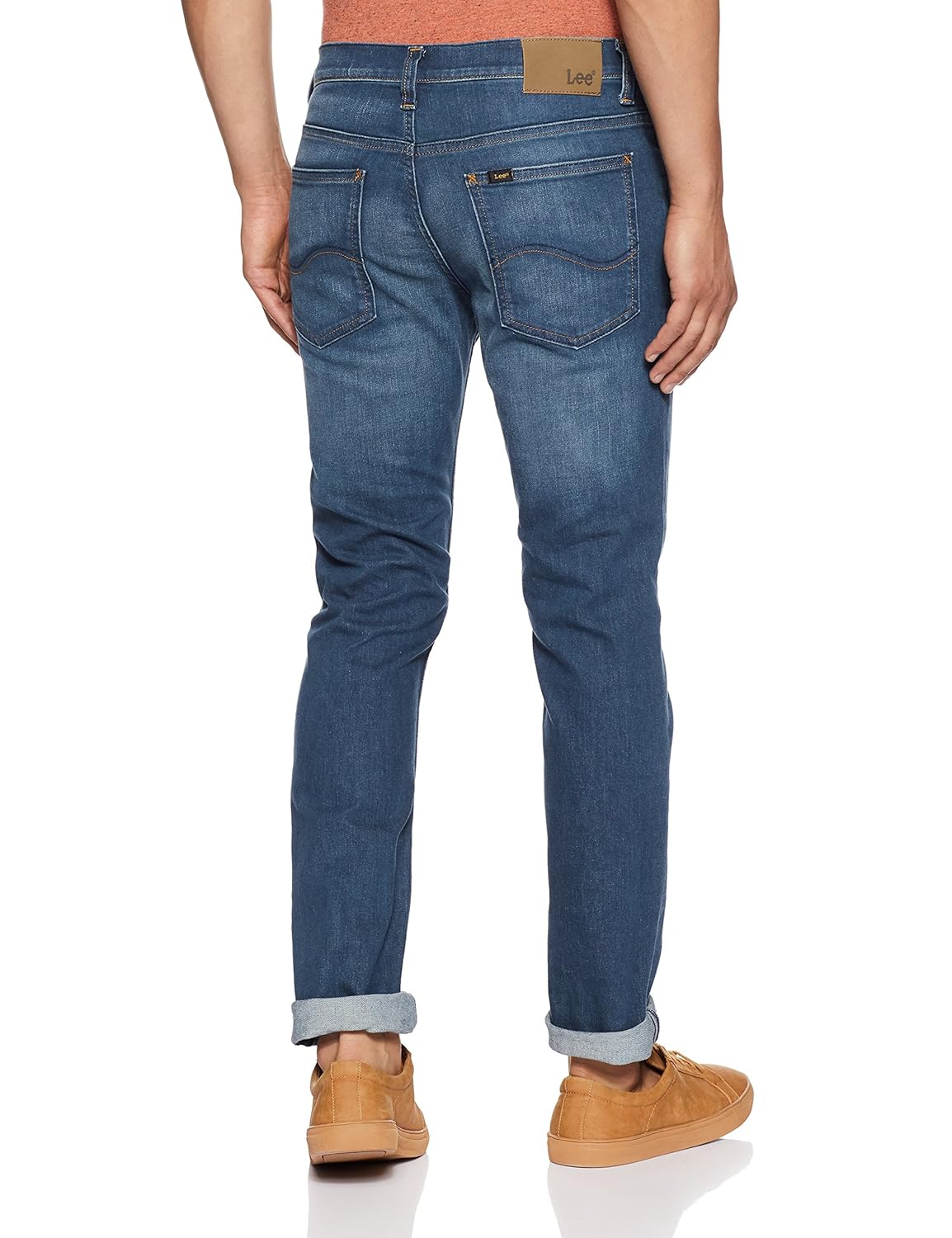 lee men's skinny fit jeans