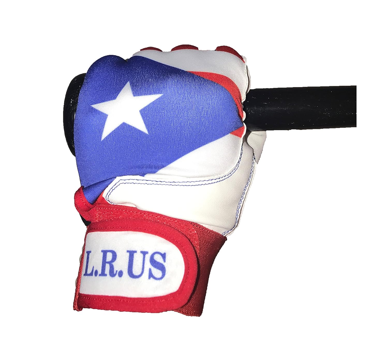 Puerto Rico Flag Batting Gloves Arm Sleeves Combo Youth Xl