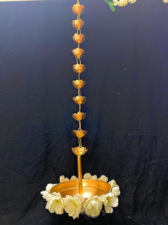 Buy Agaas Enterprises Lotus Shaped Hanging Urli/uruli Pot for Floating