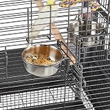 Yaheetech Parrot Cage 156cm Large Bird Cage with Open Top Stand Rolling Wheels view 8