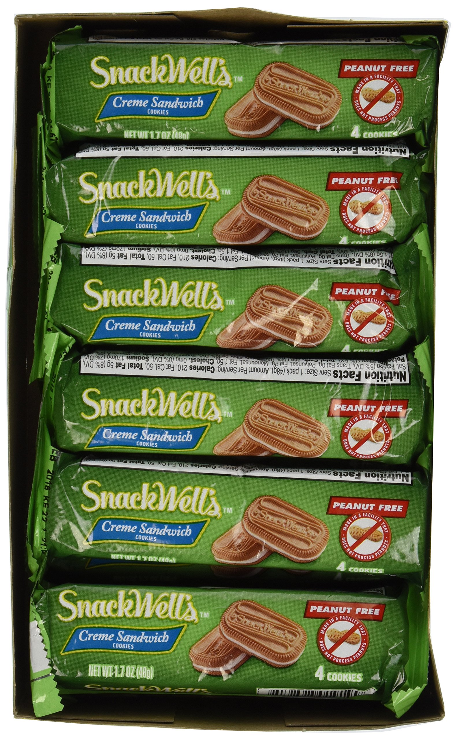 Galleon Nabisco Snackwell's Creme Sandwich Cookies, 20.4 Ounce, Pack Of 12