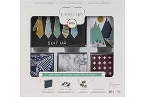 Project Life 380114 Kit Core Sharp Edition (616 Pieces)