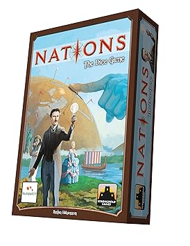 Nations The Dice Game Stronghold Games Nations Board 8028SG