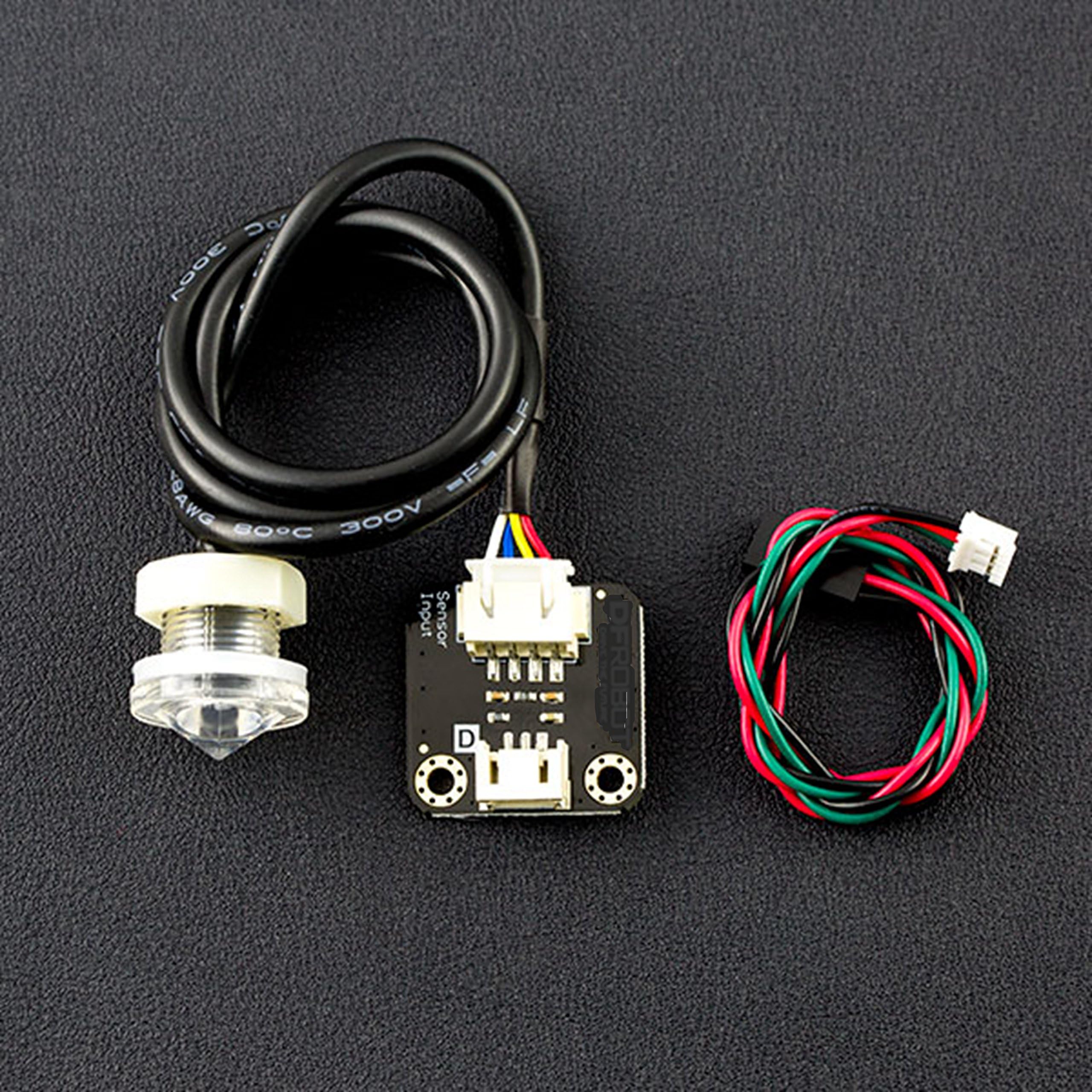 Photoelectric Water / Liquid Level Sensor For Arduino. As this Sensor is Able to Work at 3.3V Which Makes it Compatible with Raspberry Pi, Intel Edison, Joule and Curie.