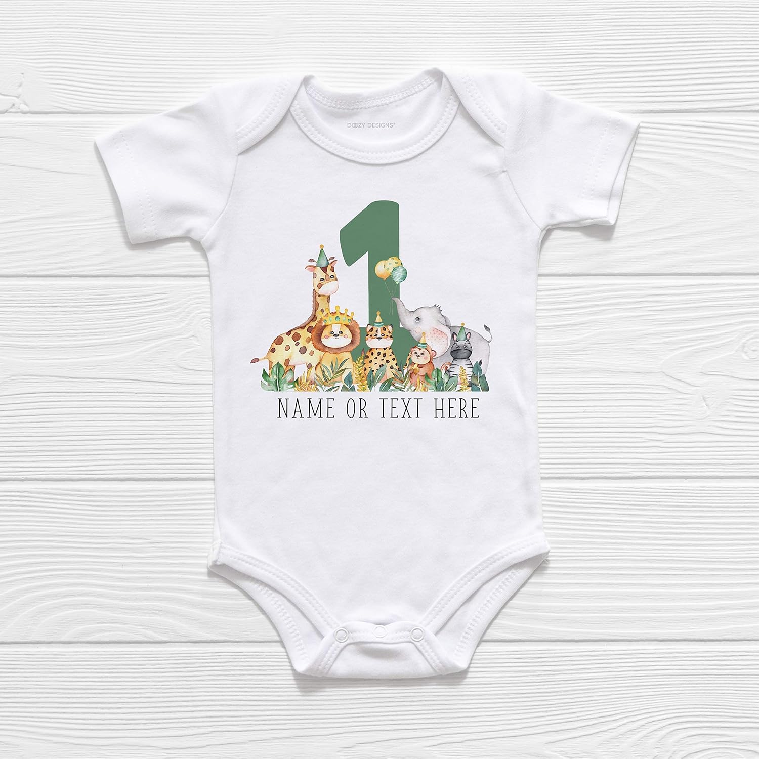 safari smash cake outfit