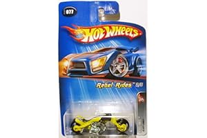 Hot Wheels 2005 Rebel Rides Series 2 Blast Lane (Motorcycle) 2005-77, Yellow