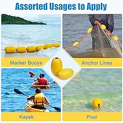 SILANON Rope Floats Marine Buoy Floats,4/6pcs Crab