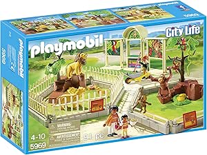 playmobil city life animal zoo 4093