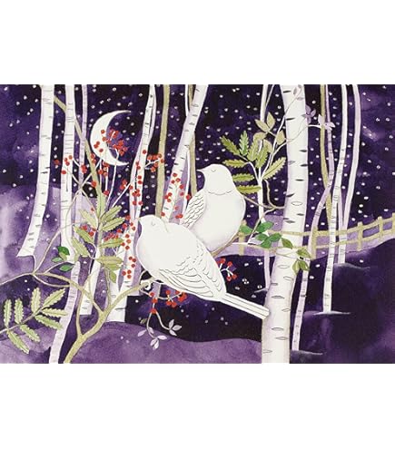 Crown Point Graphics Winter Visitors 26 Boxed Christmas Cards - View #5