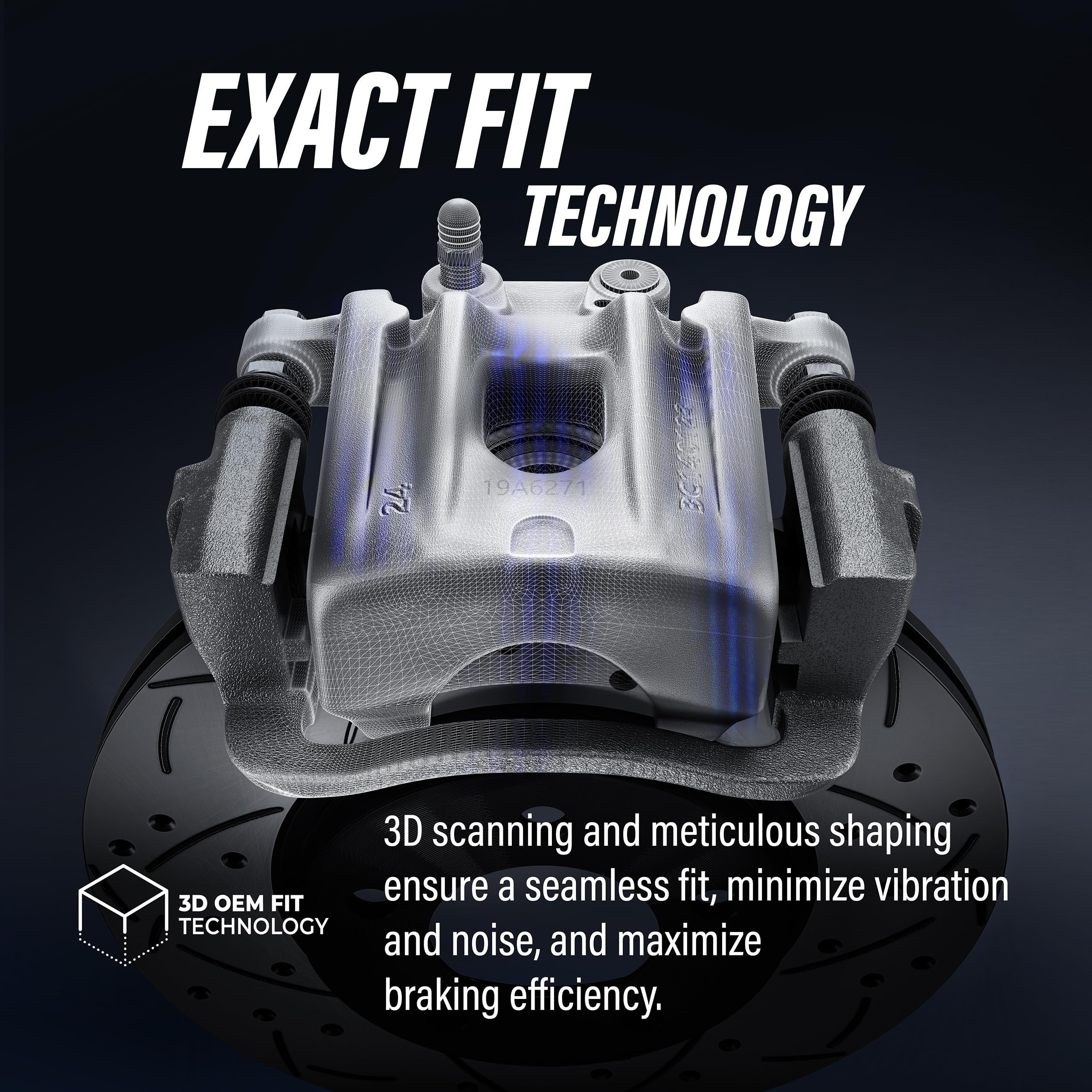 CMX Rear Left (Driver Side) Disc Brake Caliper
