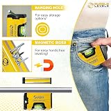 Bubble Levels Pocket Level Pro – Magnetic Mini Spirit Level Shockproof view 4