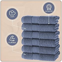 MAURA Basics Turkish Cotton Washcloth Towel Set