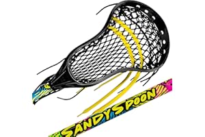Franklin Sports Mini Lacrosse Stick - Sandy Spoon Mini Lax Stick for Beach + Backyard - Fun Toy Lacrosse Stick - 30" Mini Ski
