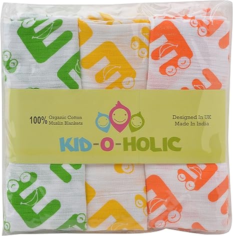 personalised muslin squares