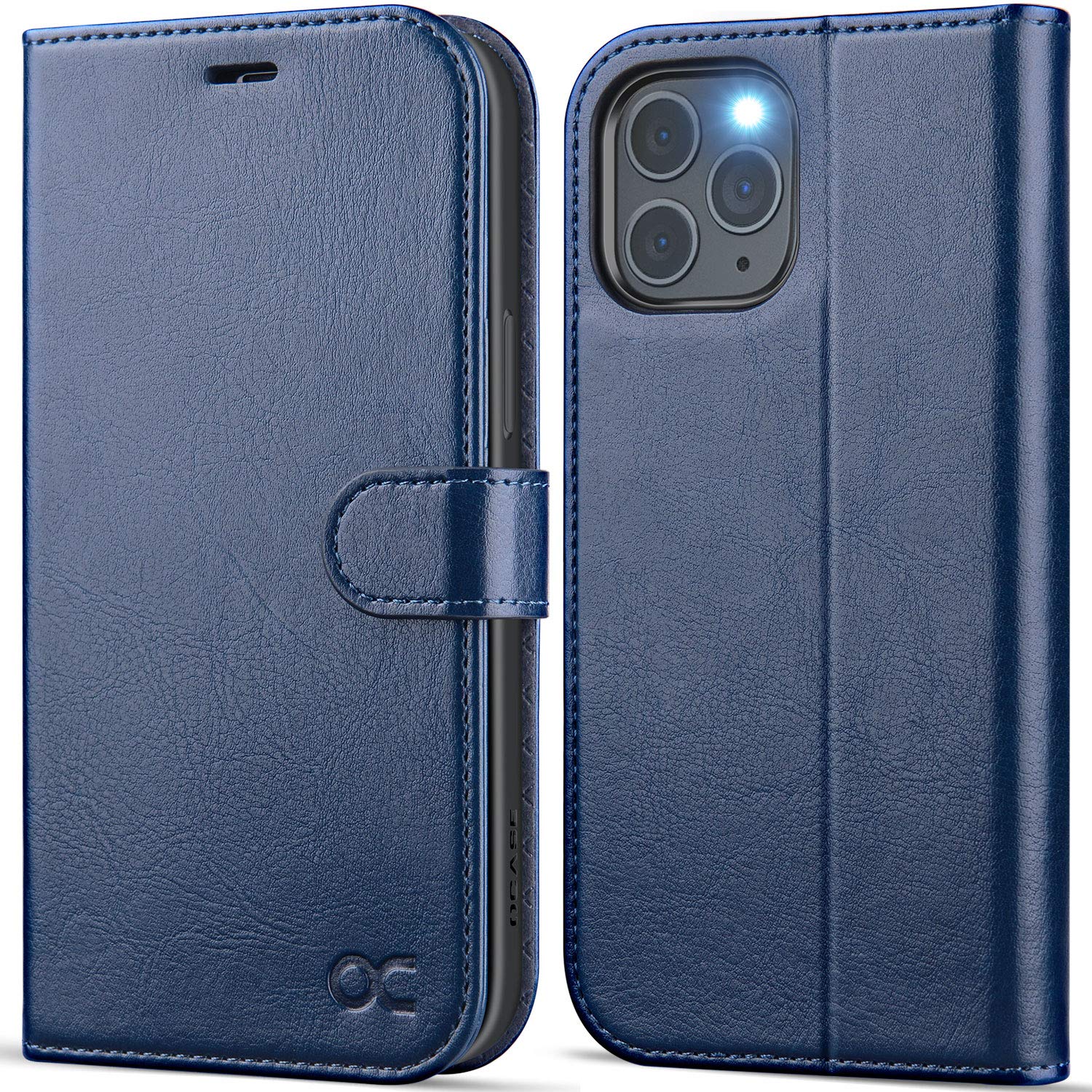OCASE for iPhone 14 Pro Max Case, Premium PU Leather Wallet Case with[RFID Blocking][Card Holder][TPU Inner Shell] Flip Phone Cover for the 6.7 Inch iPhone 14 Pro Max 5G 2022,Blue