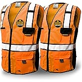 KwikSafety - Charlotte, NC - RoadBOSS Econ & Premium Safety Vest Class 2 Reflective Vest ANSI OSHA Safety Vest for Men